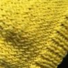 Bonnet enfant jaune plissé – Image 5