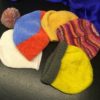 Bonnet laine bébé jaune et gris – Image 8