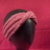 Bandeau laine croisé - rose – Image 4