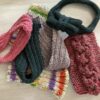 Bandeau laine croisé - rose – Image 7